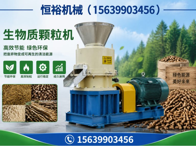 河南生物质颗粒机展示图